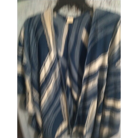 Bohemian Freyed Wide Sleeve Open Cardigan Osfm Beachy Summer - Picture 2 of 6